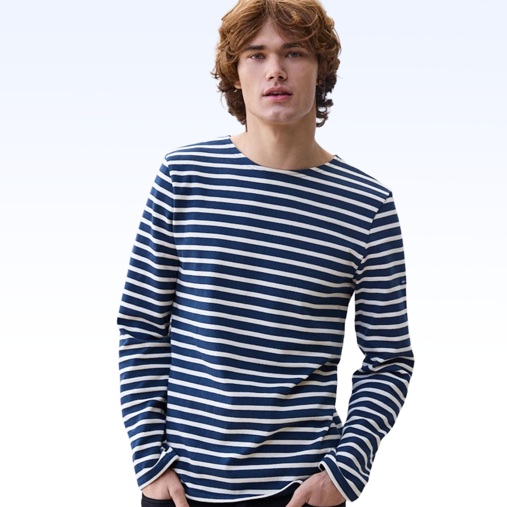 SAINT JAMES MERIDIEN MODERNE UNISEX BRETON SHIRT