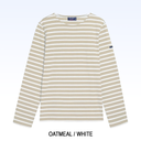 SAINT JAMES MINQUIERS MODERN UNISEX BRETON SHIRT