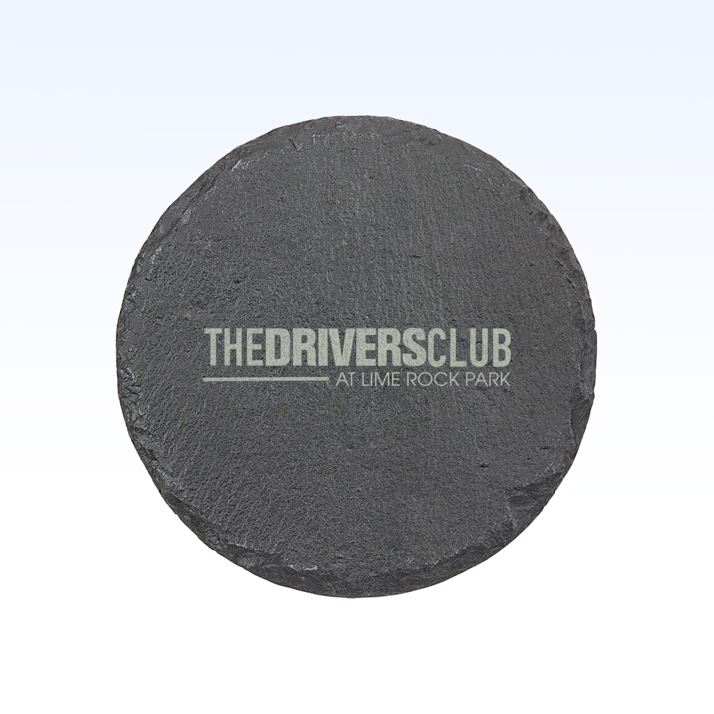 SET OF 4 SLATE COASTERS - 4"