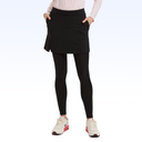 RENWICK SKIRTED LEGGING - Black
